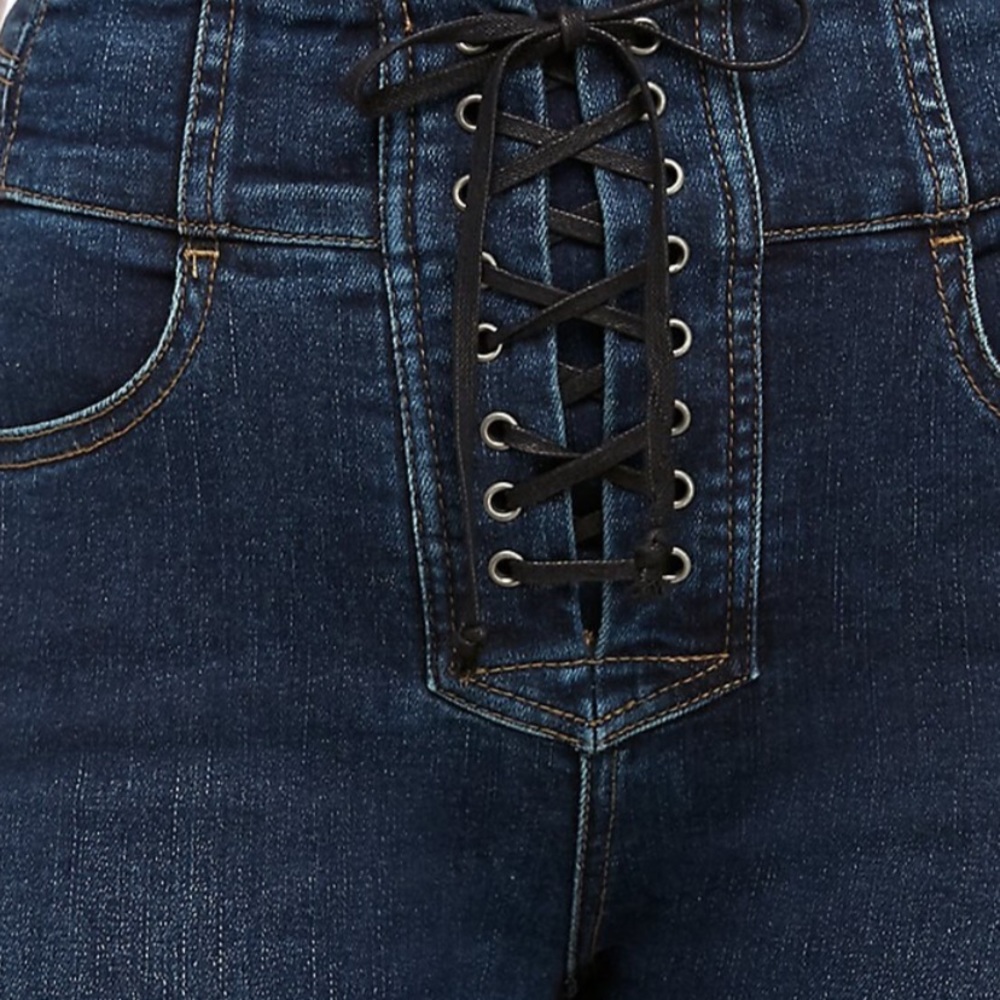 Free people lace up jeans